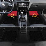 Angola Country Flag Stylized Car Mats