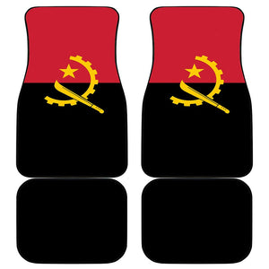 Angola Country Flag Stylized Car Mats