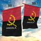 Angola Country Flag Stylized Garden Flag