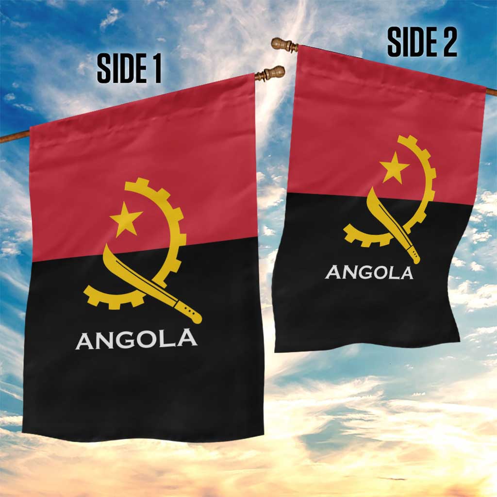 Angola Country Flag Stylized Garden Flag