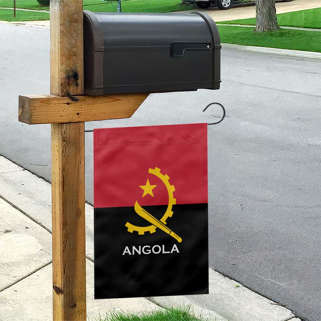 Angola Country Flag Stylized Garden Flag