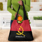 Angola Country Flag Stylized Grocery Bag