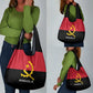 Angola Country Flag Stylized Grocery Bag