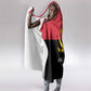 Angola Country Flag Stylized Hooded Blanket