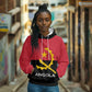 Angola Country Flag Stylized Hoodie