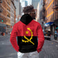 Angola Country Flag Stylized Hoodie