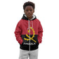 Angola Country Flag Stylized Kid Hoodie