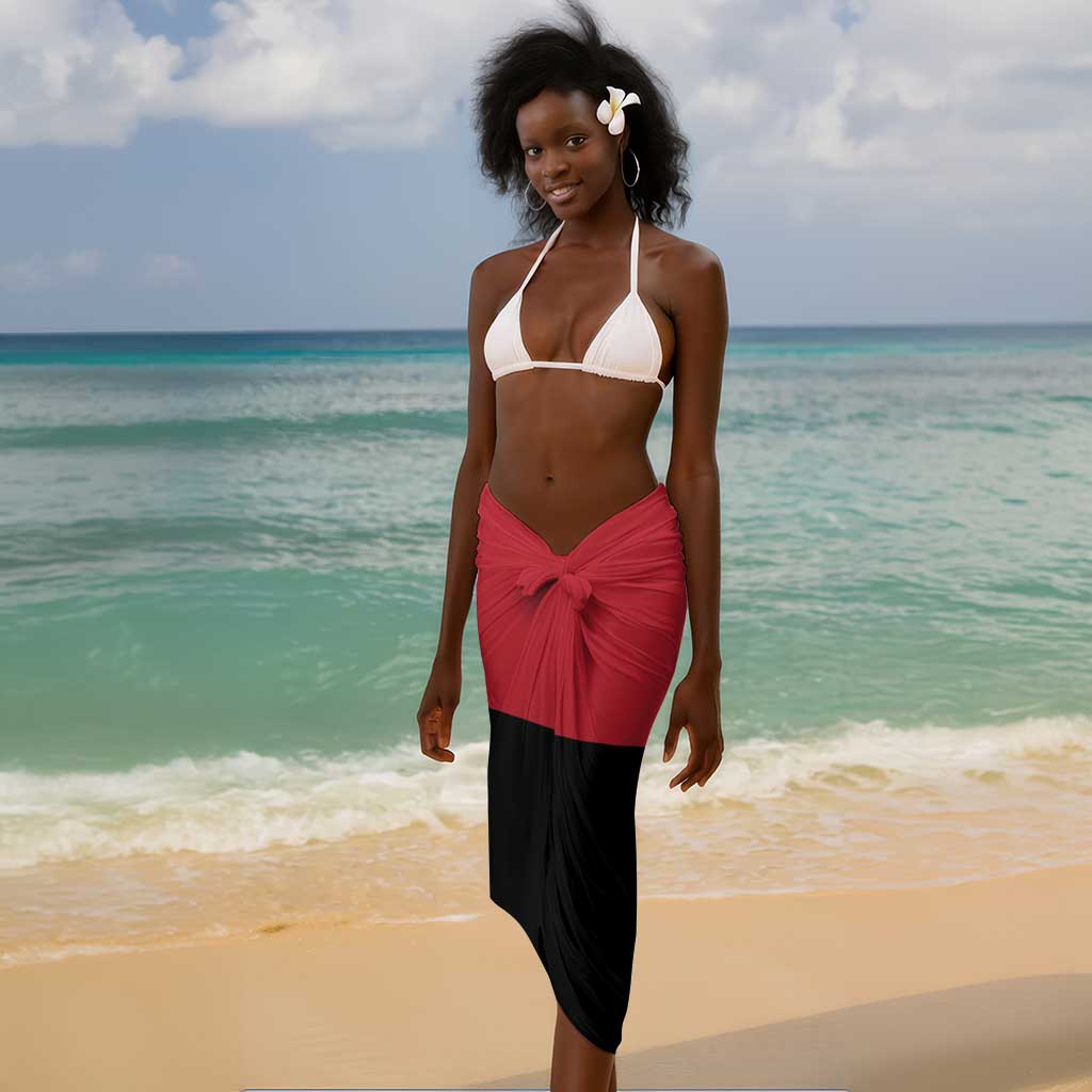 Angola Country Flag Stylized Sarong