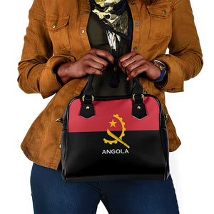 Angola Country Flag Stylized Shoulder Handbag