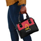 Angola Country Flag Stylized Shoulder Handbag