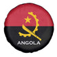 Angola Country Flag Stylized Spare Tire Cover
