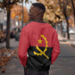 Angola Country Flag Stylized Sweatshirt