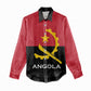 Angola Country Flag Stylized Women Casual Shirt