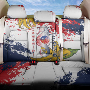 Département de Mayotte Back Car Seat Cover Ra Hachiri 976 Map With Ylang Ylang