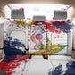 Département de Mayotte Back Car Seat Cover Ra Hachiri 976 Map With Ylang Ylang