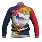 Département de Mayotte Baseball Jacket Ra Hachiri 976 Map With Ylang Ylang