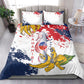 Département de Mayotte Bedding Set Ra Hachiri 976 Map With Ylang Ylang