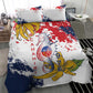Département de Mayotte Bedding Set Ra Hachiri 976 Map With Ylang Ylang