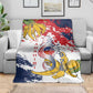 Département de Mayotte Blanket Ra Hachiri 976 Map With Ylang Ylang