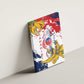 Département de Mayotte Canvas Wall Art Ra Hachiri 976 Map With Ylang Ylang