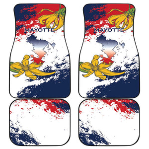 Département de Mayotte Car Mats Ra Hachiri 976 Map With Ylang Ylang