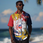 Département de Mayotte Hawaiian Shirt Ra Hachiri 976 Map With Ylang Ylang