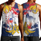 Département de Mayotte Men Tank Top Ra Hachiri 976 Map With Ylang Ylang