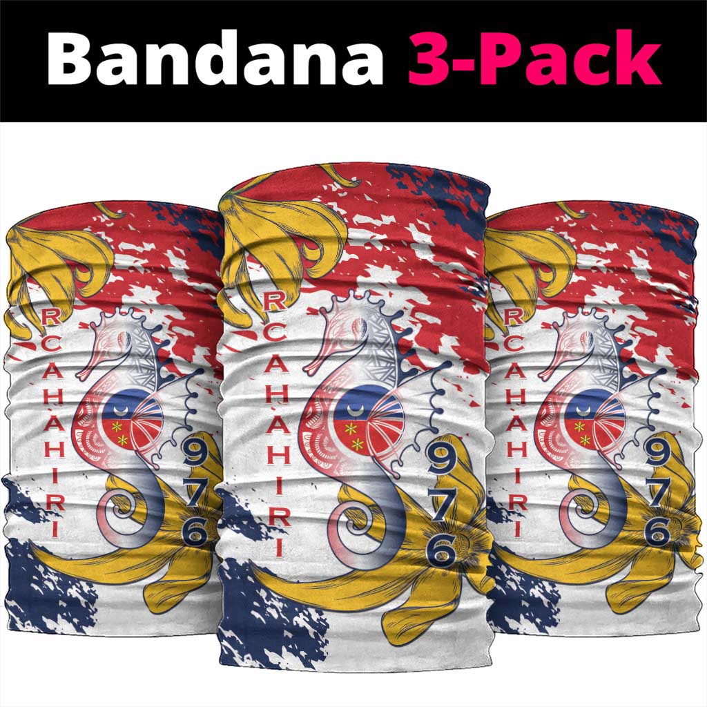 Département de Mayotte Neck Gaiter Ra Hachiri 976 Map Ylang Ylang LT15