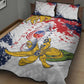 Département de Mayotte Quilt Bed Set Ra Hachiri 976 Map With Ylang Ylang