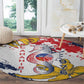 Département de Mayotte Round Carpet Ra Hachiri 976 Map With Ylang Ylang