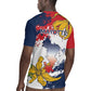 Département de Mayotte Rugby Jersey Ra Hachiri 976 Map With Ylang Ylang