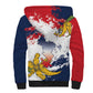 Département de Mayotte Sherpa Hoodie Ra Hachiri 976 Map With Ylang Ylang