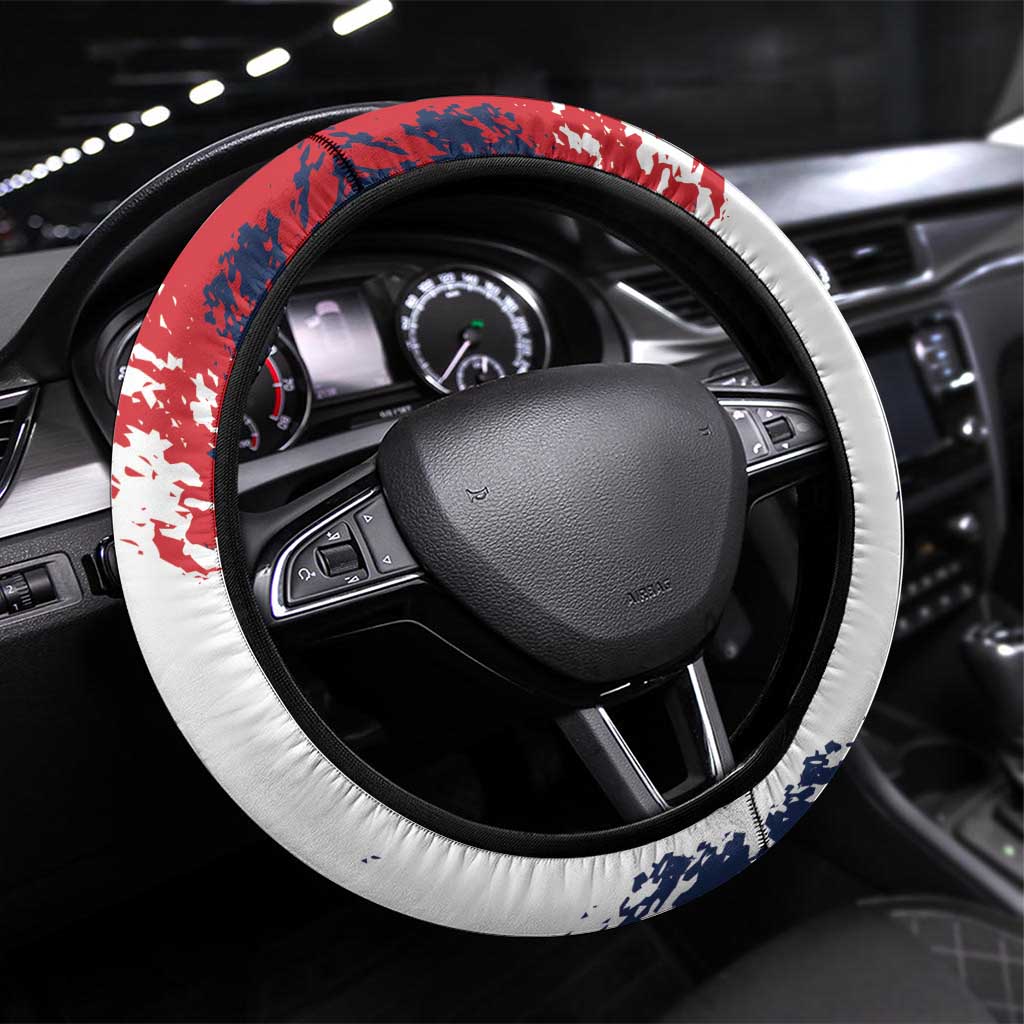 Département de Mayotte Steering Wheel Cover Ra Hachiri 976 Map With Ylang Ylang