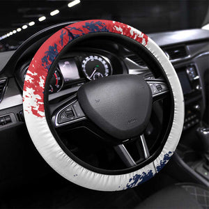Département de Mayotte Steering Wheel Cover Ra Hachiri 976 Map With Ylang Ylang