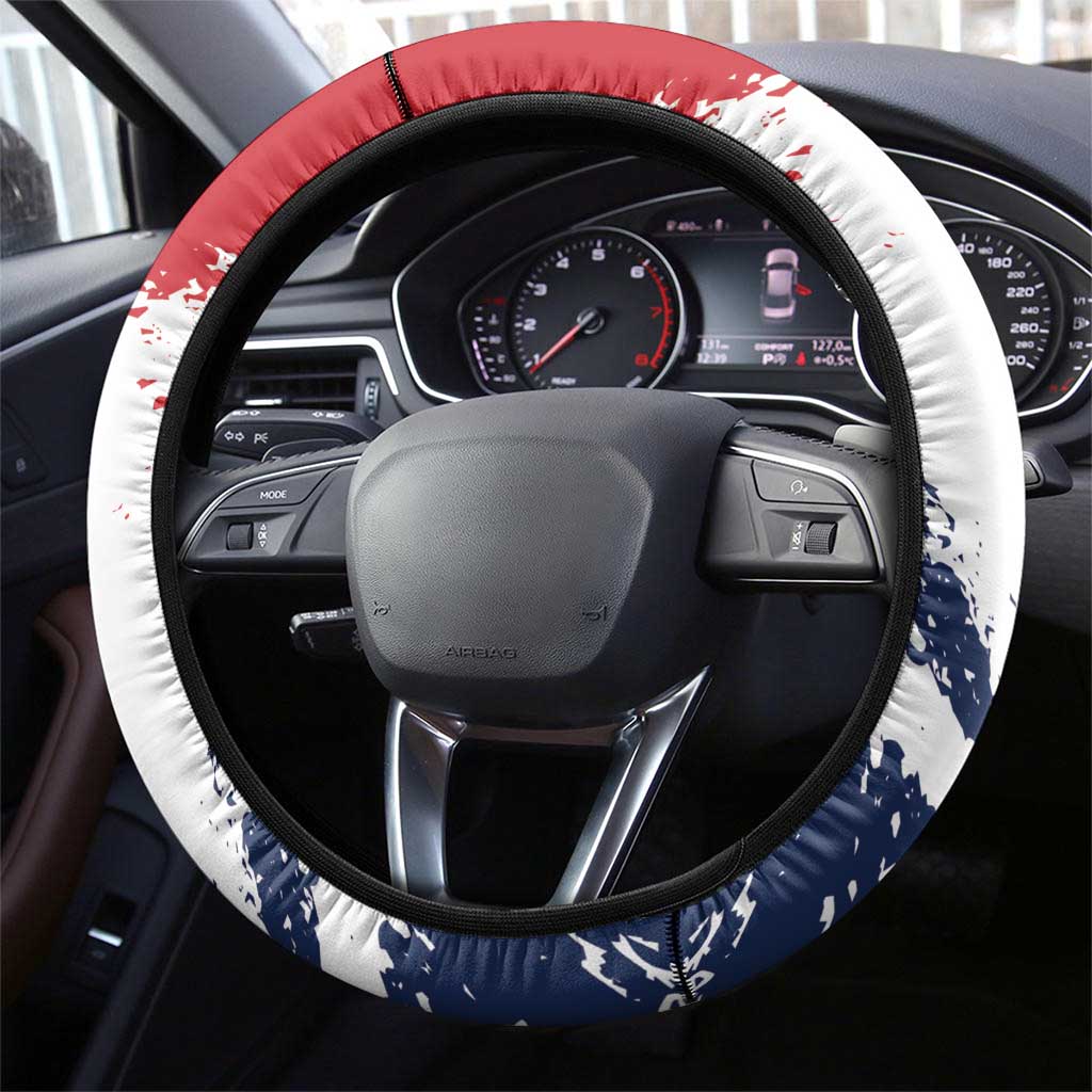 Département de Mayotte Steering Wheel Cover Ra Hachiri 976 Map With Ylang Ylang
