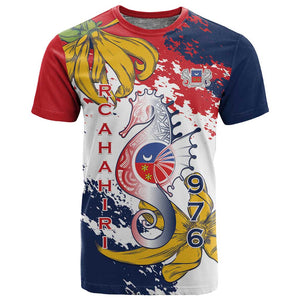 Département de Mayotte T shirt Ra Hachiri 976 Map With Ylang Ylang