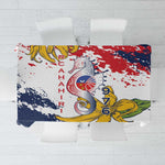 Département de Mayotte Tablecloth Ra Hachiri 976 Map With Ylang Ylang