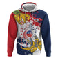 Département de Mayotte Zip Hoodie Ra Hachiri 976 Map With Ylang Ylang