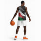 Custom Afro Kenya Basketball Jersey Rugby Sevens - African Pattern - African Pride