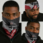 Custom Afro Kenya Neck Gaiter Rugby Sevens - African Pattern LT15