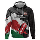 Custom Afro Kenya Zip Hoodie Rugby Sevens - African Pattern