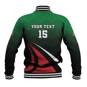 Kenya Rugby Custom Baseball Jacket Simbas Mascot - Sporty Style