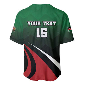 Kenya Rugby Custom Baseball Jersey Simbas Mascot - Sporty Style