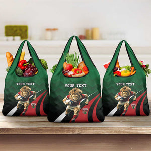 Kenya Rugby Custom Grocery Bag Simbas Mascot - Sporty Style