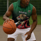 Kenya Rugby Custom Sleeveless Hoodie Simbas Mascot - Sporty Style - African Pride