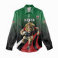 Kenya Rugby Custom Women Casual Shirt Simbas Mascot - Sporty Style LT15