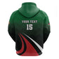 Kenya Rugby Custom Zip Hoodie Simbas Mascot - Sporty Style
