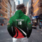 Kenya Rugby Custom Zip Hoodie Simbas Mascot - Sporty Style