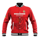 Custom Mozambique Football Baseball Jacket Go Champions Os Mambas - African Pride