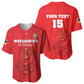 Custom Mozambique Football Baseball Jersey Go Champions Os Mambas LT15